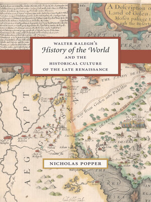 cover image of Walter Ralegh's History of the World and the Historical Culture of the Late Renaissance